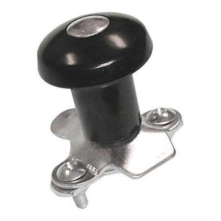 CLASSIC ACCESSORIES S16085100 Steel Spinner Knob  Black - 3 x 5 in. VE149716